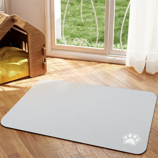 Dog Placemat | Absorbent Quick-Dry Material for Easy Cleaning 0