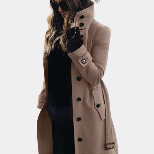 Double-Breasted Trench Coat 0