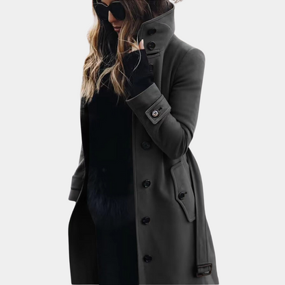Double-Breasted Trench Coat 1