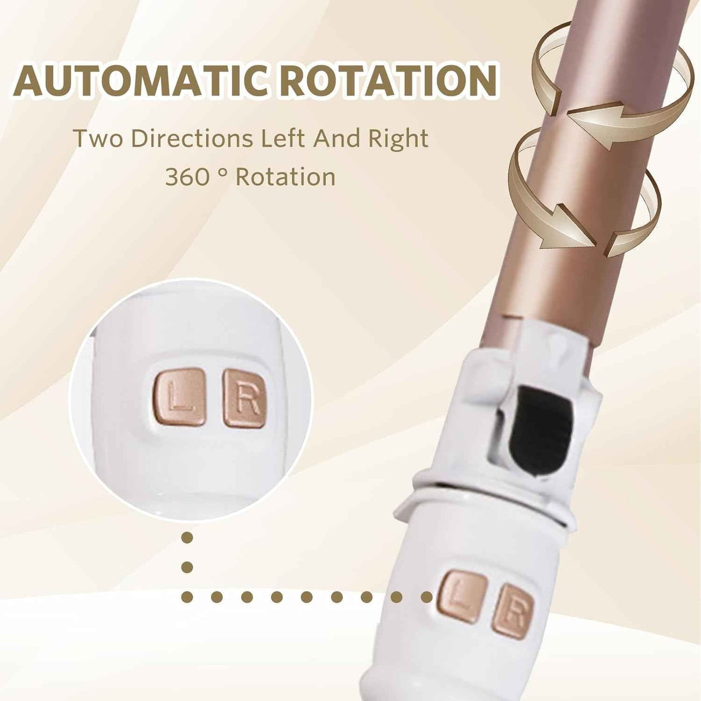 Dual Barrel Curling Iron | Adjustable Temperature for Effortless Curls 3