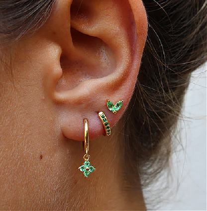Earring Set | Hypoallergenic Surgical Stainless Steel with 3 Pairs 1