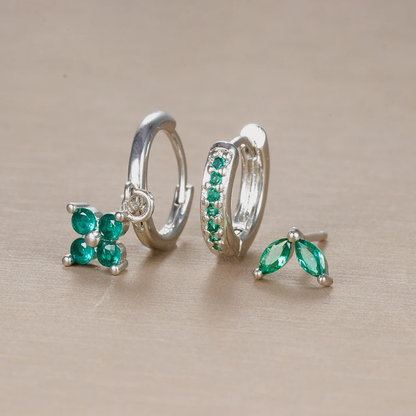 Earring Set | Hypoallergenic Surgical Stainless Steel with 3 Pairs 5