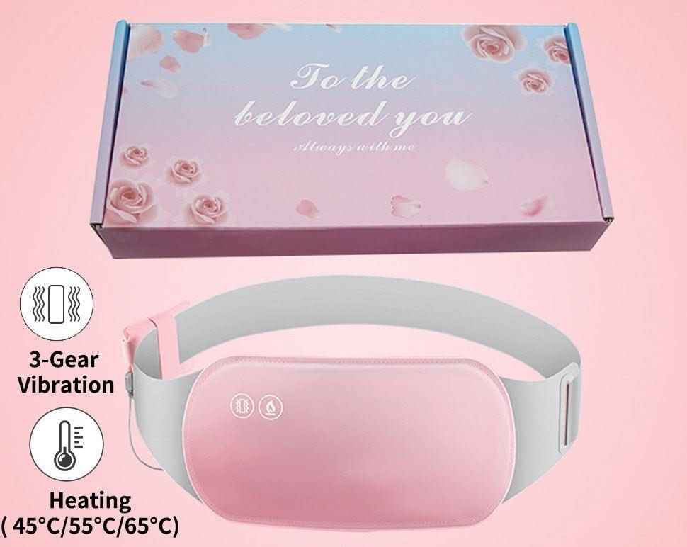 Electric Heating Belt | Rechargeable with Heat and Vibration Functions 2