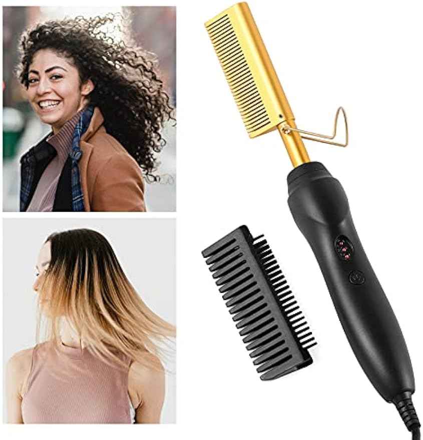 Electric Hot Comb | Quick Hair and Beard Styling Tool 4