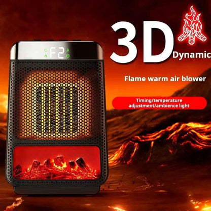 Electric Space Heater | Compact Energy Efficient Design with Adjustable Thermostat 4