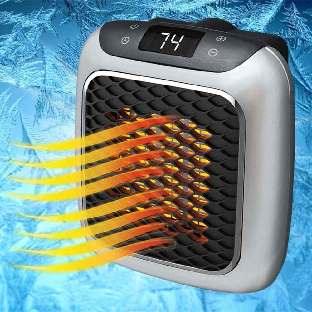 Electric Space Heater | Energy Efficient Portable Heater with Digital Thermostat 1