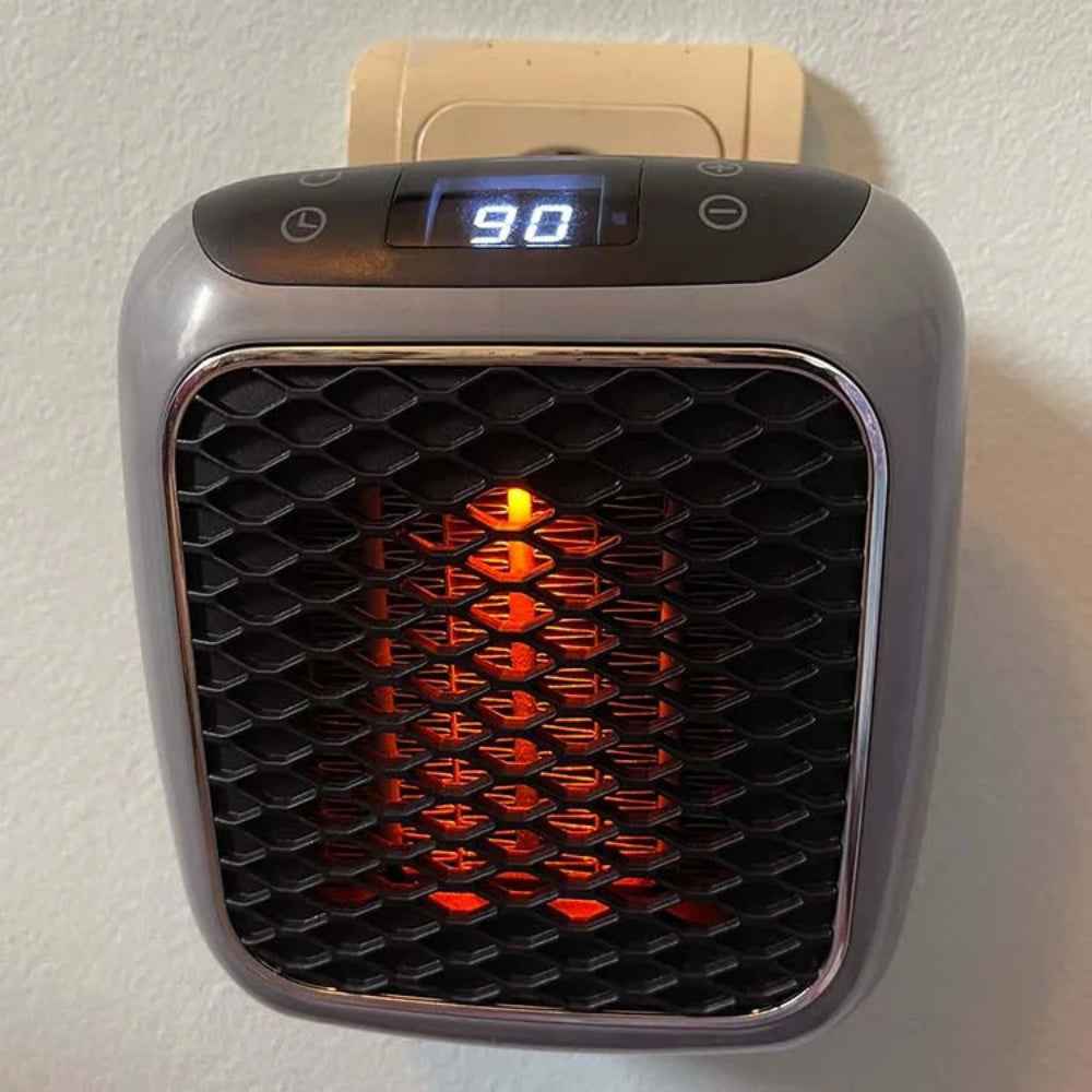 Electric Space Heater | Energy Efficient Portable Heater with Digital Thermostat 2