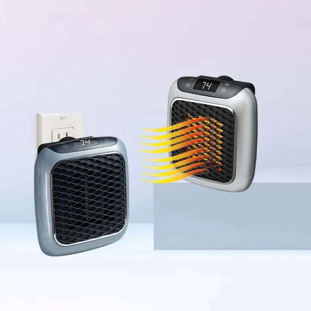 Electric Space Heater | Energy Efficient Portable Heater with Digital Thermostat 4
