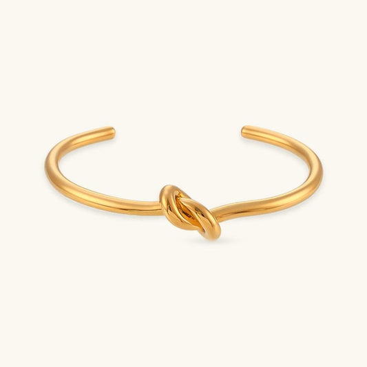 Elegant 18k Gold Bangle | Waterproof, Hypoallergenic Design 0