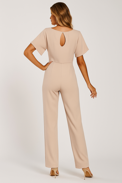 Elegant Jumpsuit for Women with Adjustable Belt | Flattering Fit for Day and Night 2