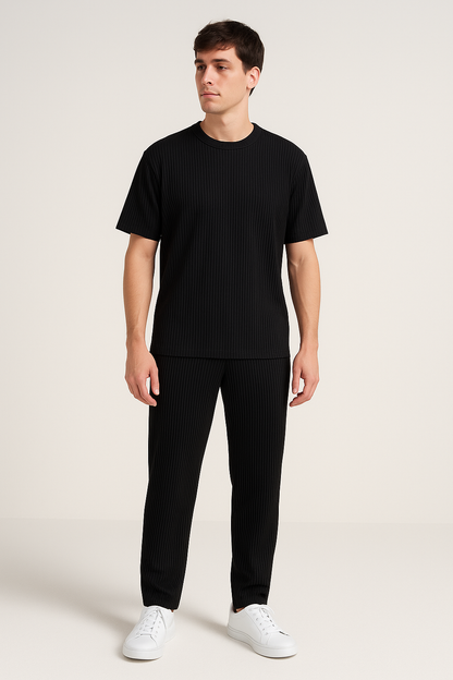 Ethan Pleated Trousers | Straight Cut with Comfortable Fit & Modern Design 1