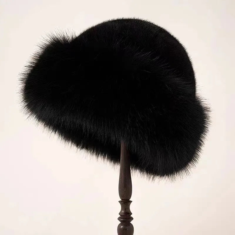 Faux Fur Bucket Hat | Stylish Winter Accessory for Ultimate Warmth 2