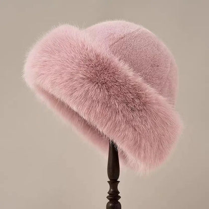 Faux Fur Bucket Hat | Stylish Winter Accessory for Ultimate Warmth 3