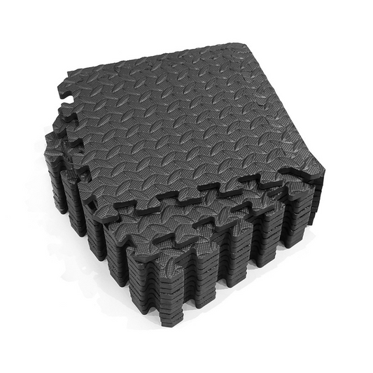 Fitness Floor Mats Set | Durable Shock-Absorbing EVA Foam for Workouts 0