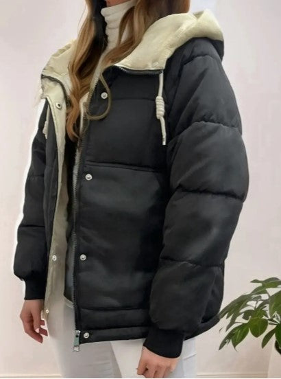 Fleece-Lined Hooded Jacket | Warm and Cozy Design for Casual Outings 1