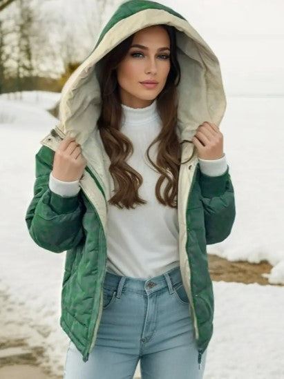 Fleece-Lined Hooded Jacket | Warm and Cozy Design for Casual Outings 5