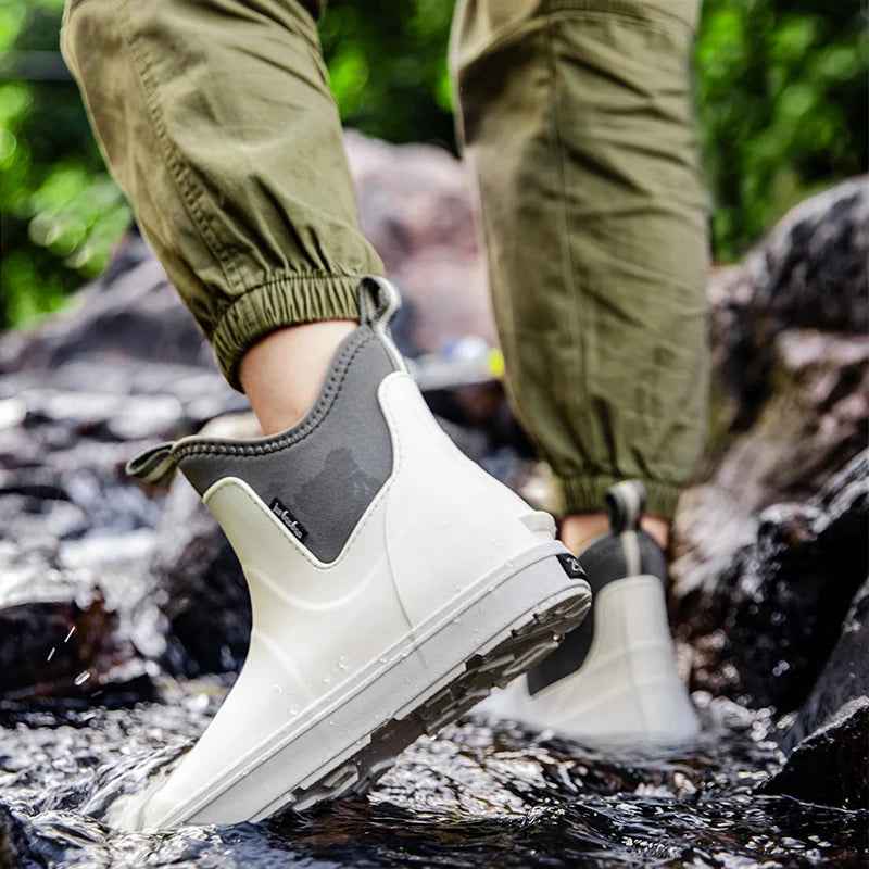 Flexible Waterproof Rubber Rain Boots | Stylish Outdoor Footwear 6