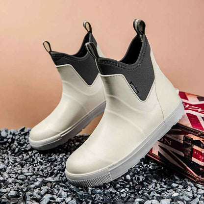 Flexible Waterproof Rubber Rain Boots | Stylish Outdoor Footwear 7