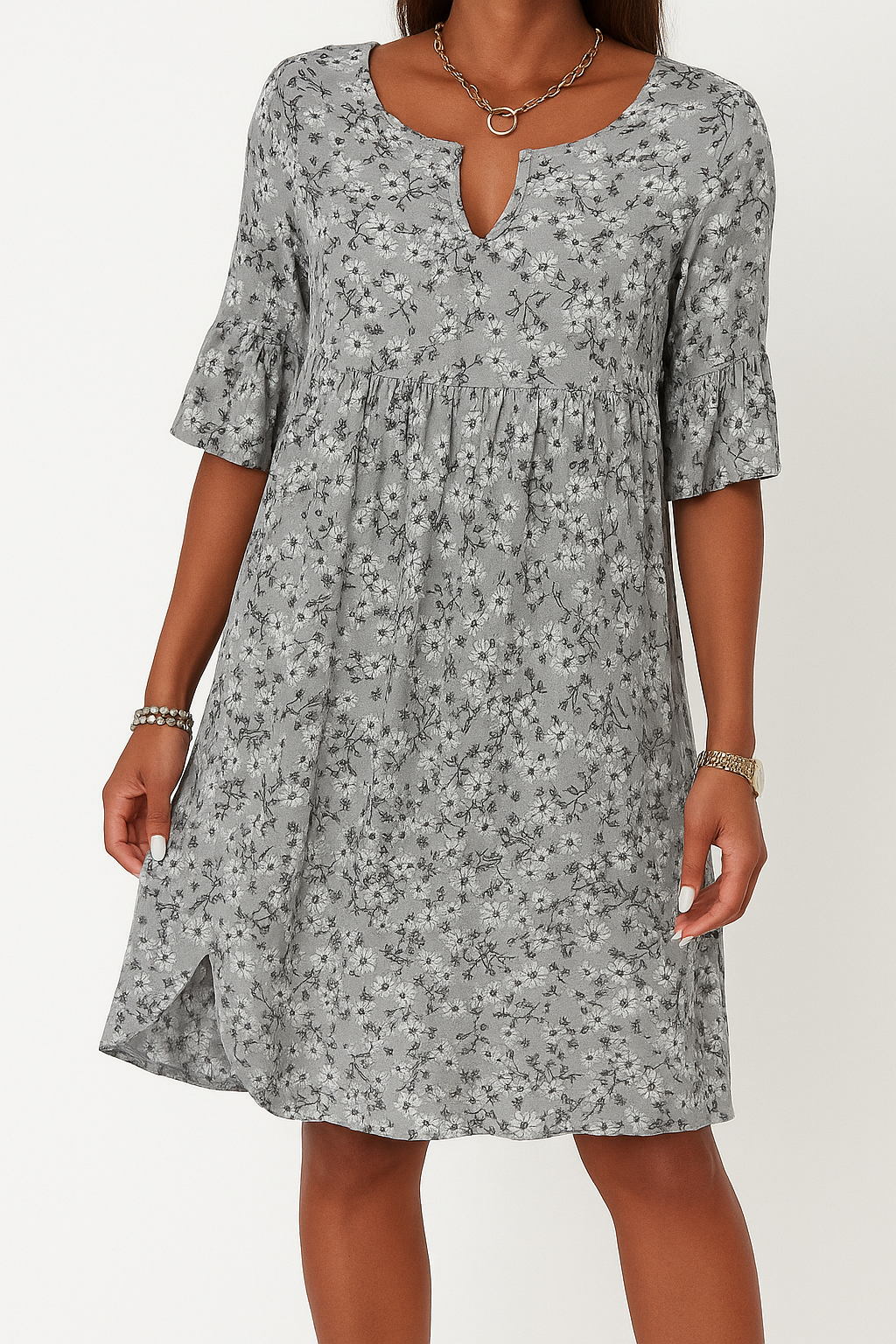 Floral Women's Dress | Elegant Flowing Design for Summer & Events 8