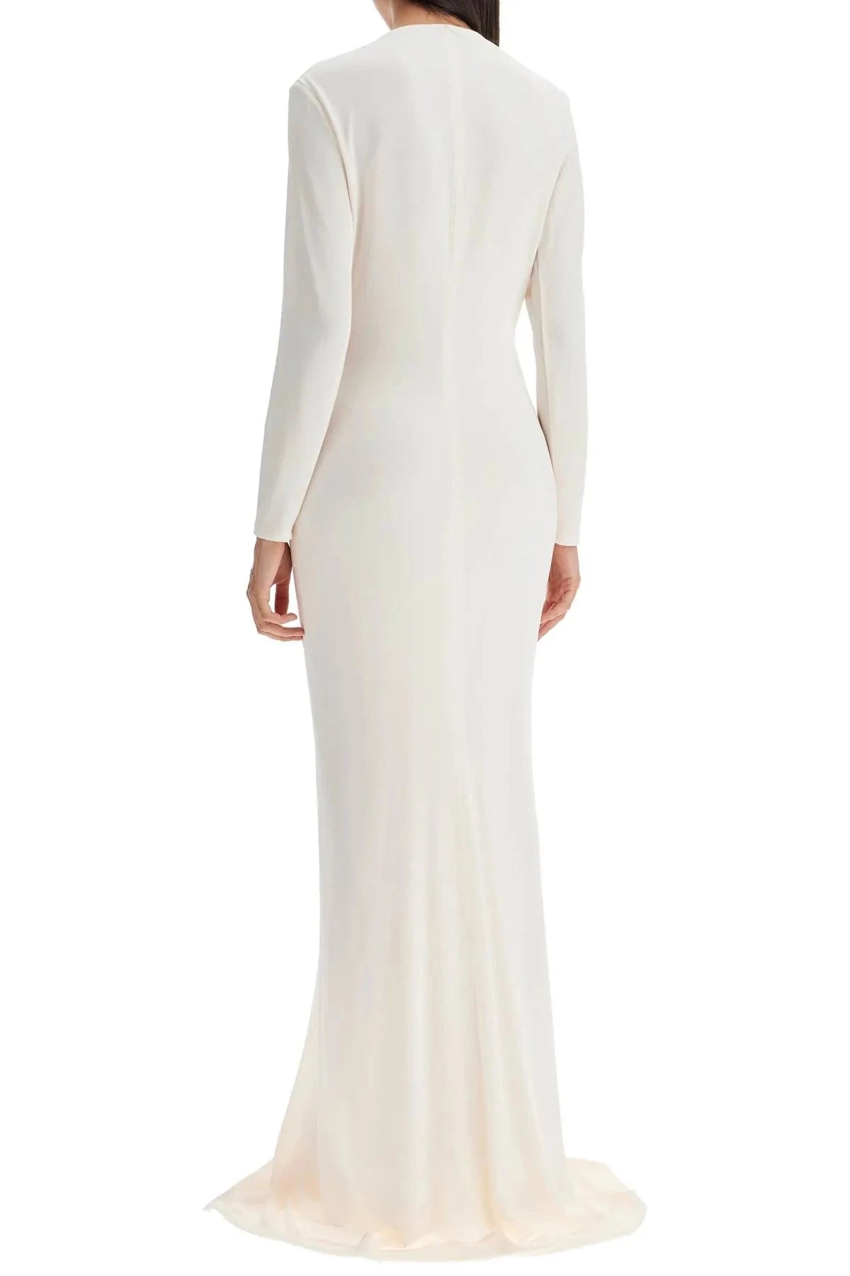 Formal Dress | Elegant V-Neck with Flattering Pleated Accents 8