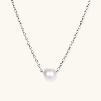 Freshwater Pearl Necklace | Waterproof Gold Chain with Elegant Design 6