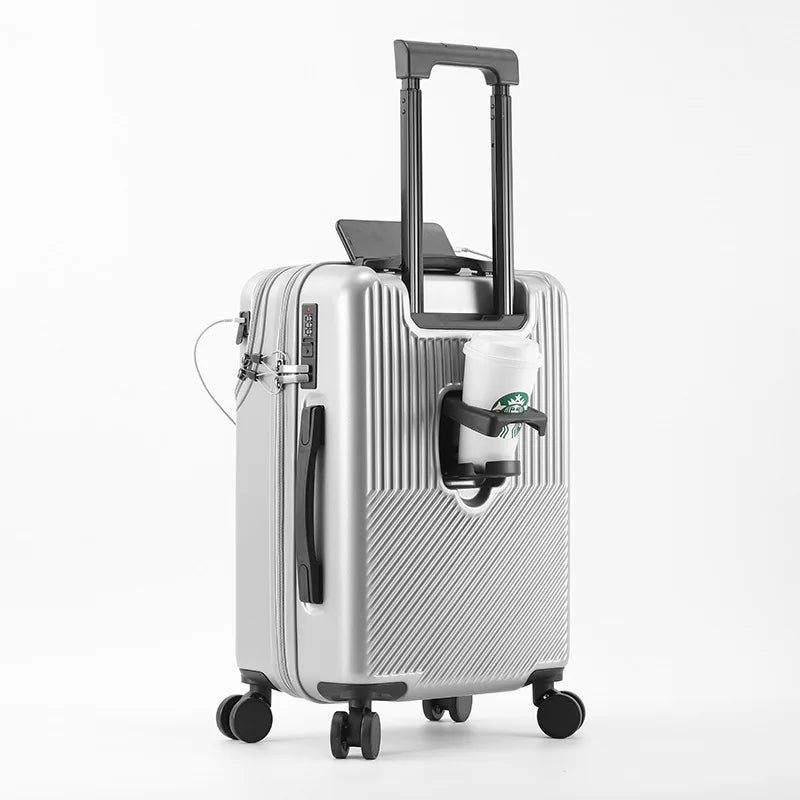 Carry On Suitcase | Durable Luggage with USB Port and TSA Lock 2