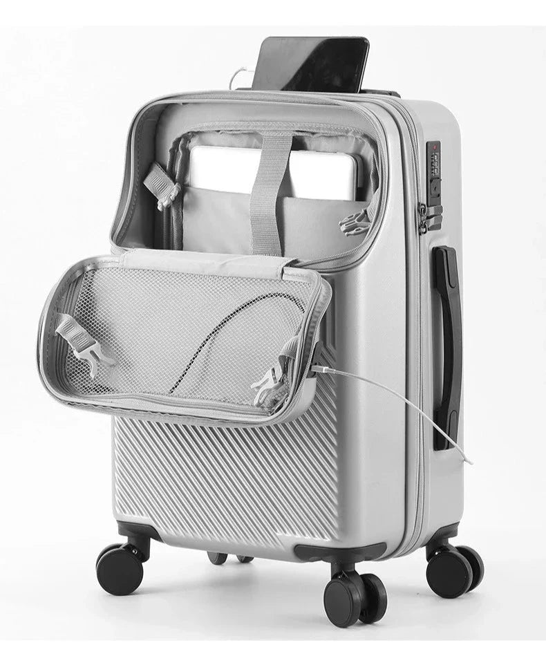 Carry On Suitcase | Durable Luggage with USB Port and TSA Lock 7