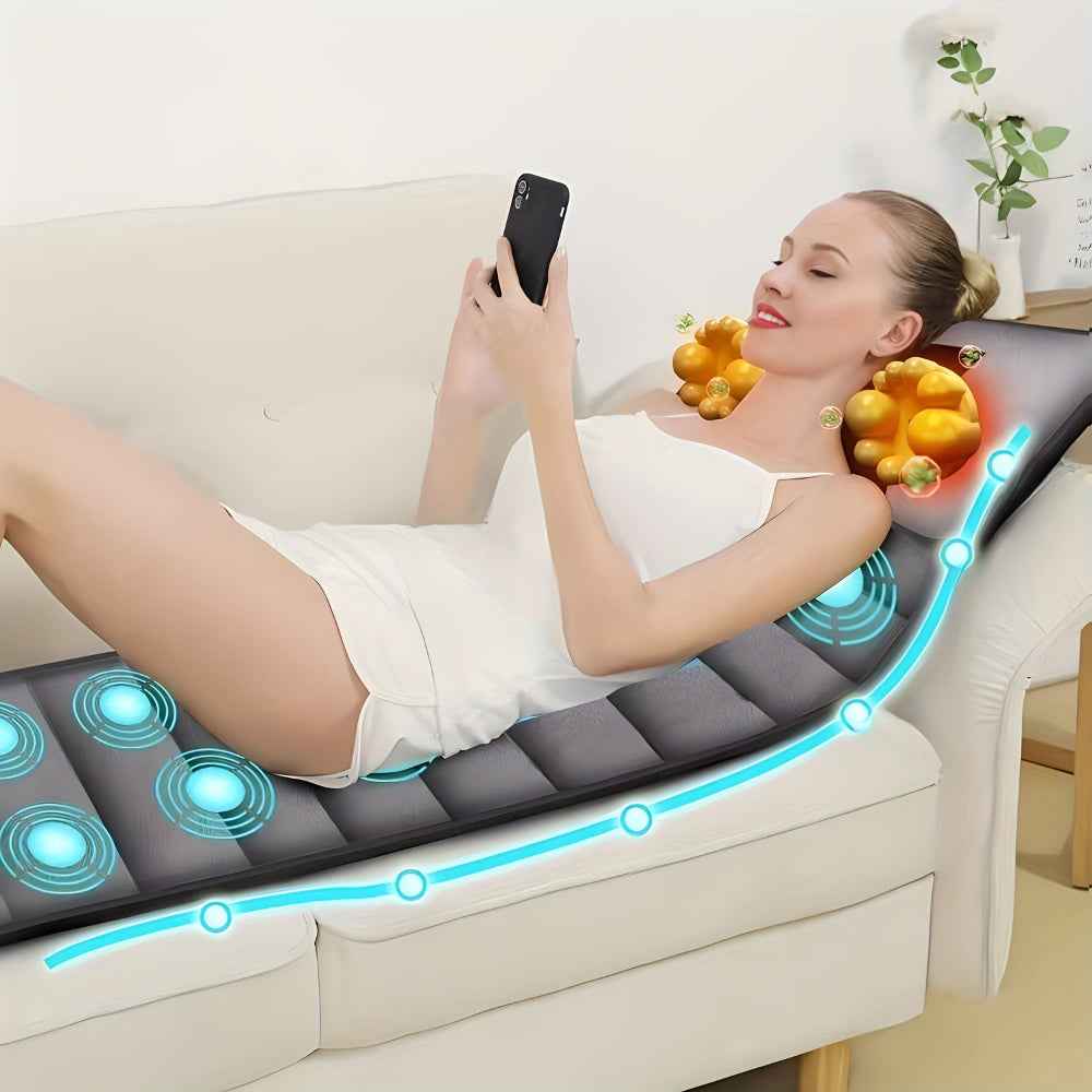 Full Body Massage Mat | Heated Vibration and Neck Relief Pad 1