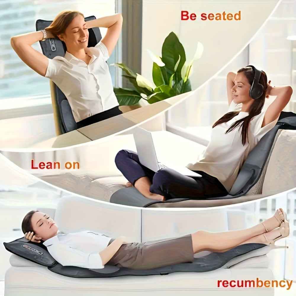 Full Body Massage Mat | Heated Vibration and Neck Relief Pad 6