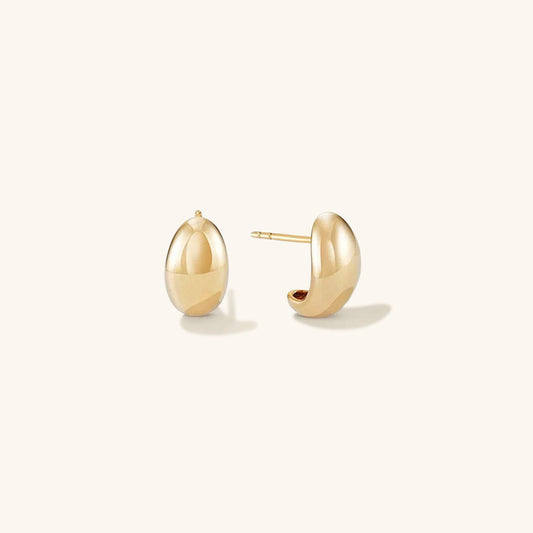 Gold-Plated Earrings | Timeless Design with Hypoallergenic Features 0