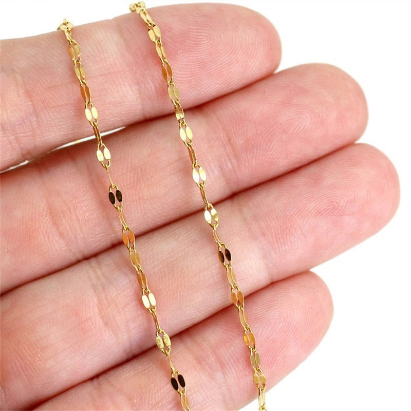 Gold Chain Anklet | Premium Stainless Steel-Plated 14k Gold 5
