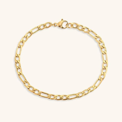 Gold Chain Bracelet | High-Quality Stainless Steel-Plated 14k Gold 0