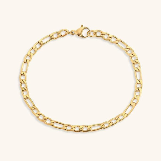 Gold Chain Bracelet | High-Quality Stainless Steel-Plated 14k Gold 0