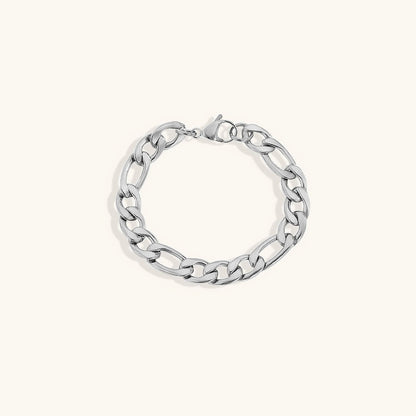 Gold Chain Bracelet | High-Quality Stainless Steel-Plated 14k Gold 10