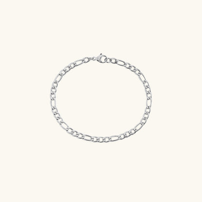 Gold Chain Bracelet | High-Quality Stainless Steel-Plated 14k Gold 17