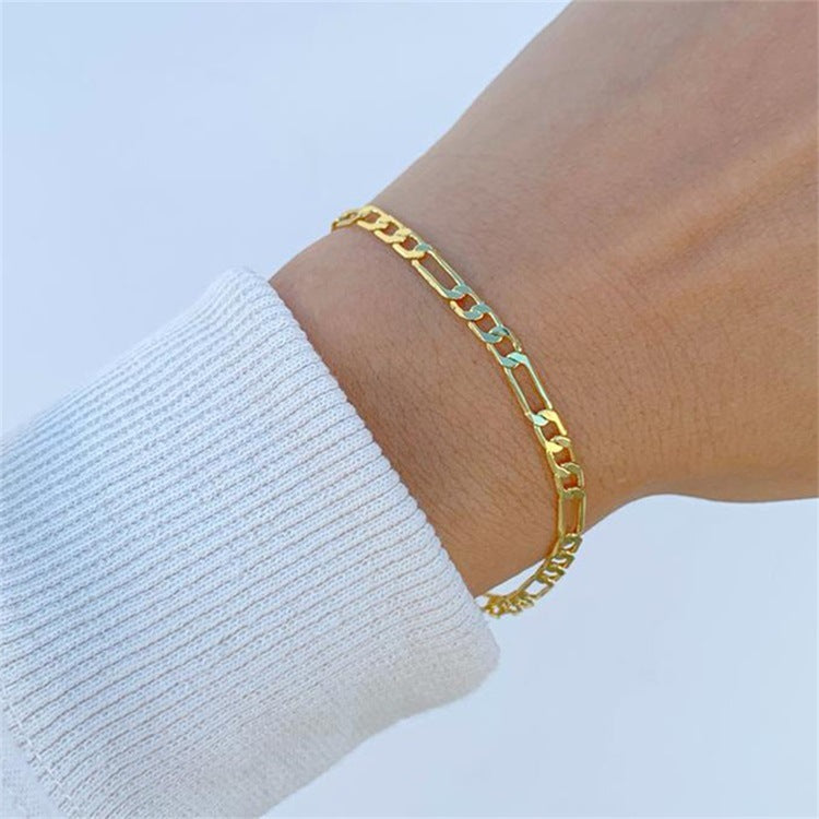 Gold Chain Bracelet | High-Quality Stainless Steel-Plated 14k Gold 2