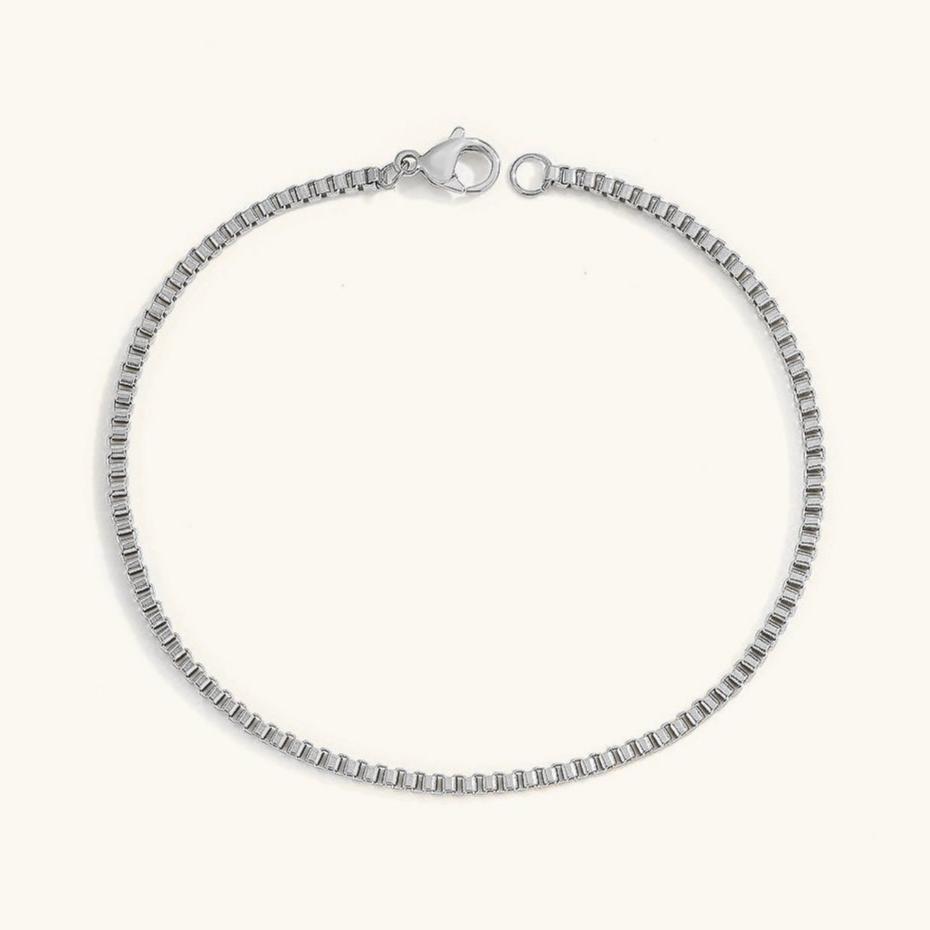 Gold Chain Bracelet | Stainless Steel-Plated 14k Gold, Hypoallergenic 3