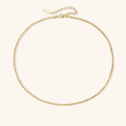 Gold Chain Necklace | Elegant Stainless Steel-Plated Design 0