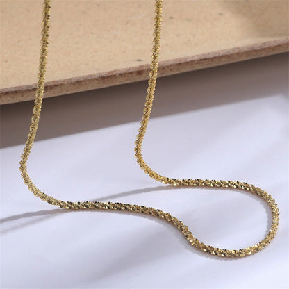 Gold Chain Necklace | Elegant Stainless Steel-Plated Design 4