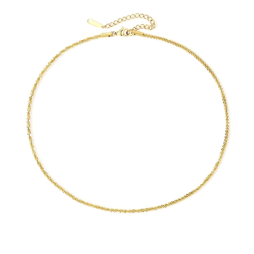 Gold Chain Necklace | Elegant Stainless Steel-Plated Design 7
