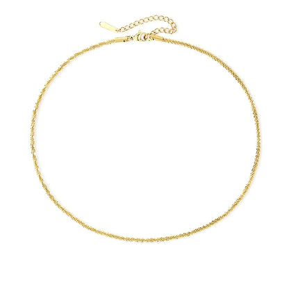 Gold Chain Necklace | Elegant Stainless Steel-Plated Design 7