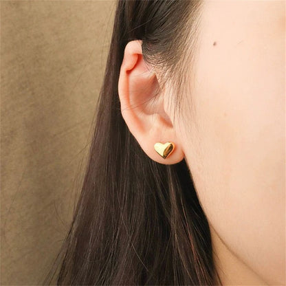 Gold Earrings | Ethically Sourced Stainless Steel-Plated 14k Gold 3