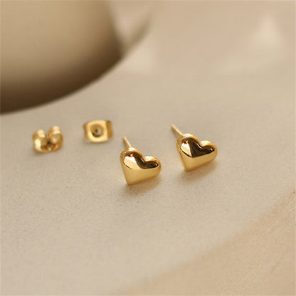 Gold Earrings | Ethically Sourced Stainless Steel-Plated 14k Gold 4