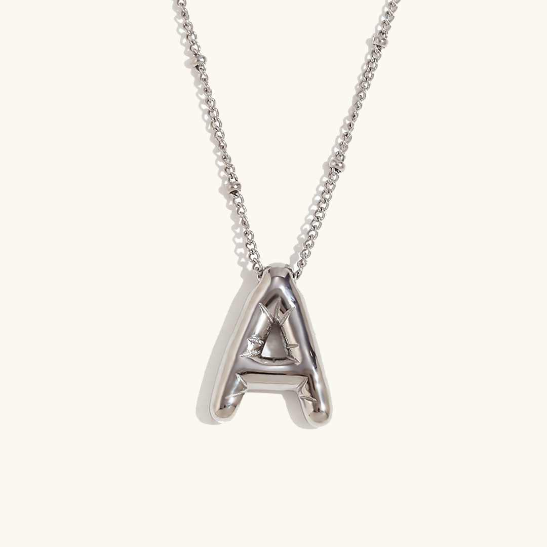 Gold Initial Necklace | 18k Gold-Plated Pendant with Hypoallergenic Design 13