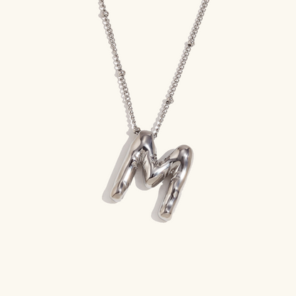 Gold Initial Necklace | 18k Gold-Plated Pendant with Hypoallergenic Design 33