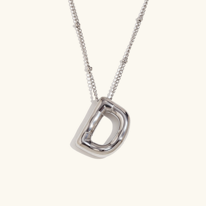 Gold Initial Necklace | 18k Gold-Plated Pendant with Hypoallergenic Design 35