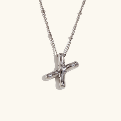 Gold Initial Necklace | 18k Gold-Plated Pendant with Hypoallergenic Design 45