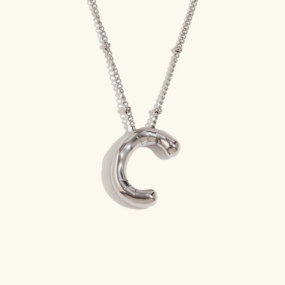 Gold Initial Necklace | 18k Gold-Plated Pendant with Hypoallergenic Design 49