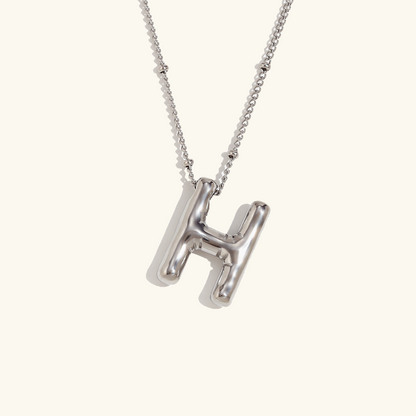 Gold Initial Necklace | 18k Gold-Plated Pendant with Hypoallergenic Design 57