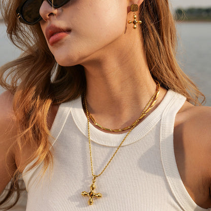 Gold Necklace | Elegant Design with Hypoallergenic Features 3